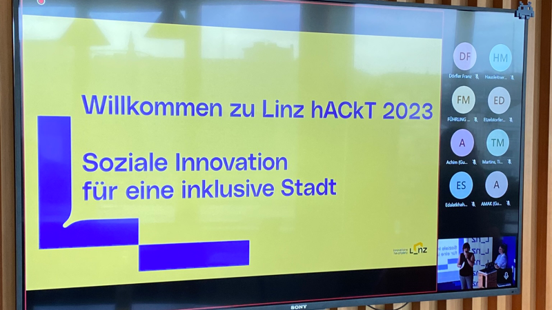 Linz haACkT 2023 Screen