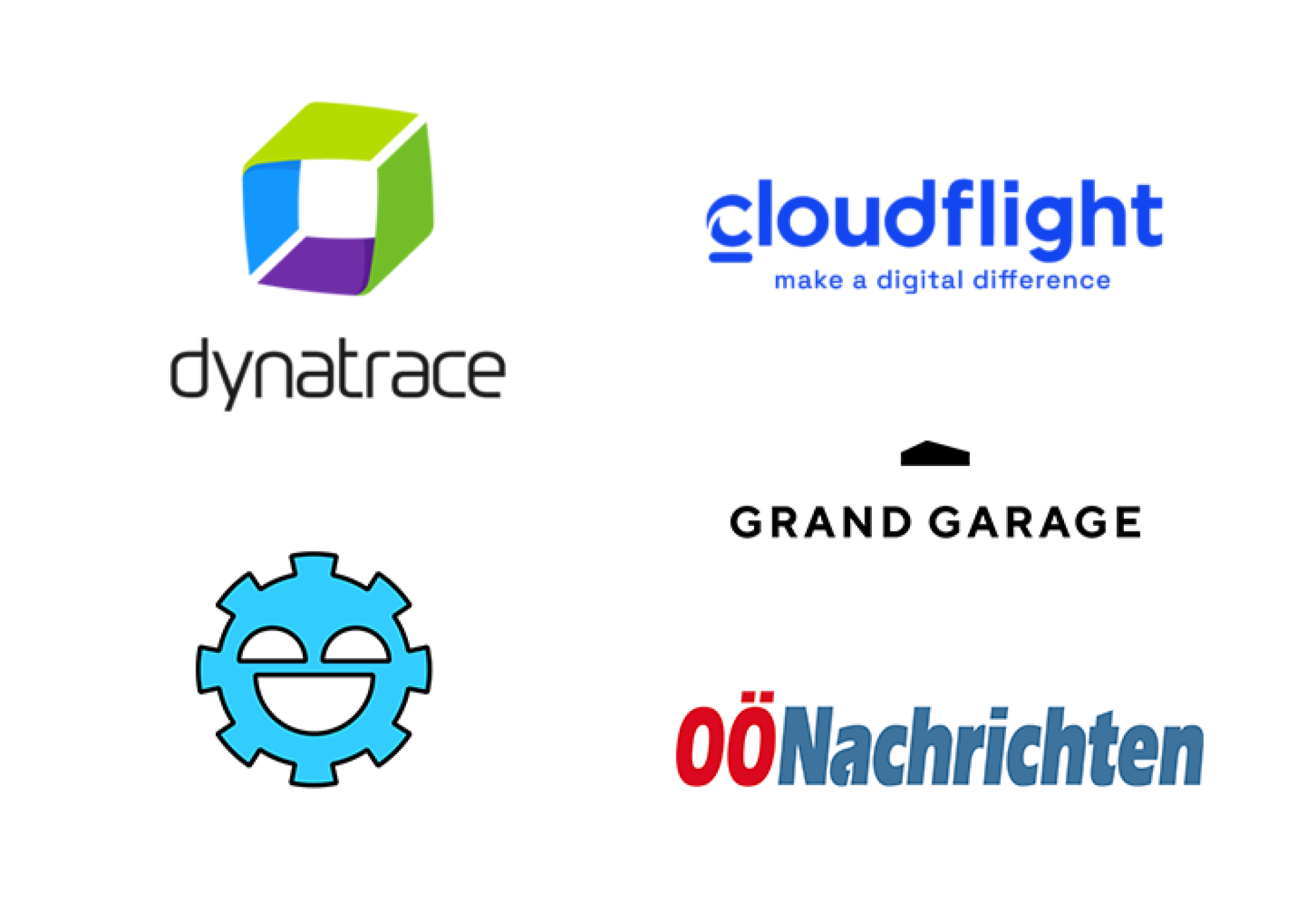 LinzhACkT 2023 wird unterstützt von Dynatrace, Cloudflight, Grand Garage, DevLoL, OÖ Nachrichten