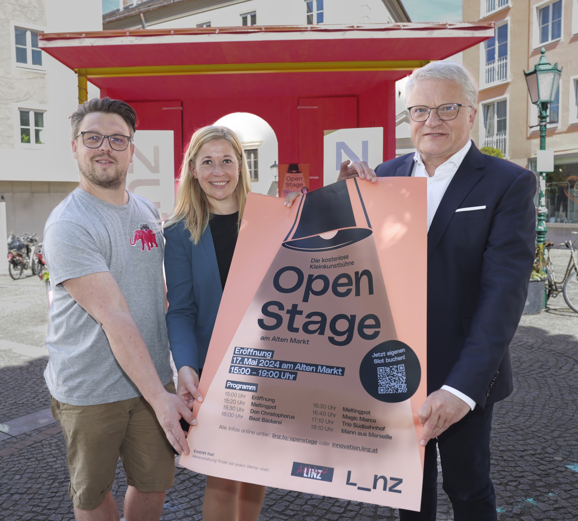 Open Stage Pachner Lang-Mayrhofer Luger Stadt Linz