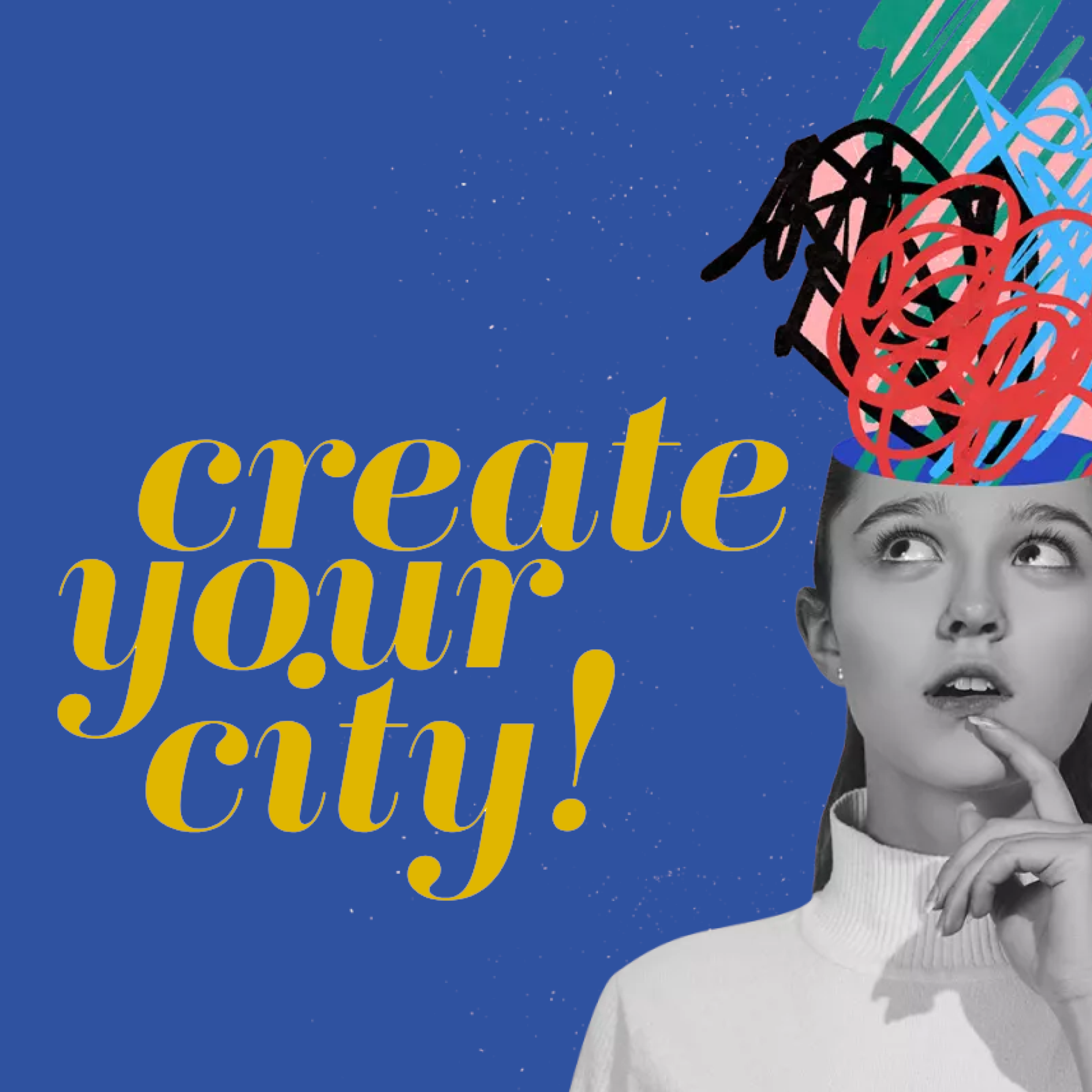 Create your city quadr blau